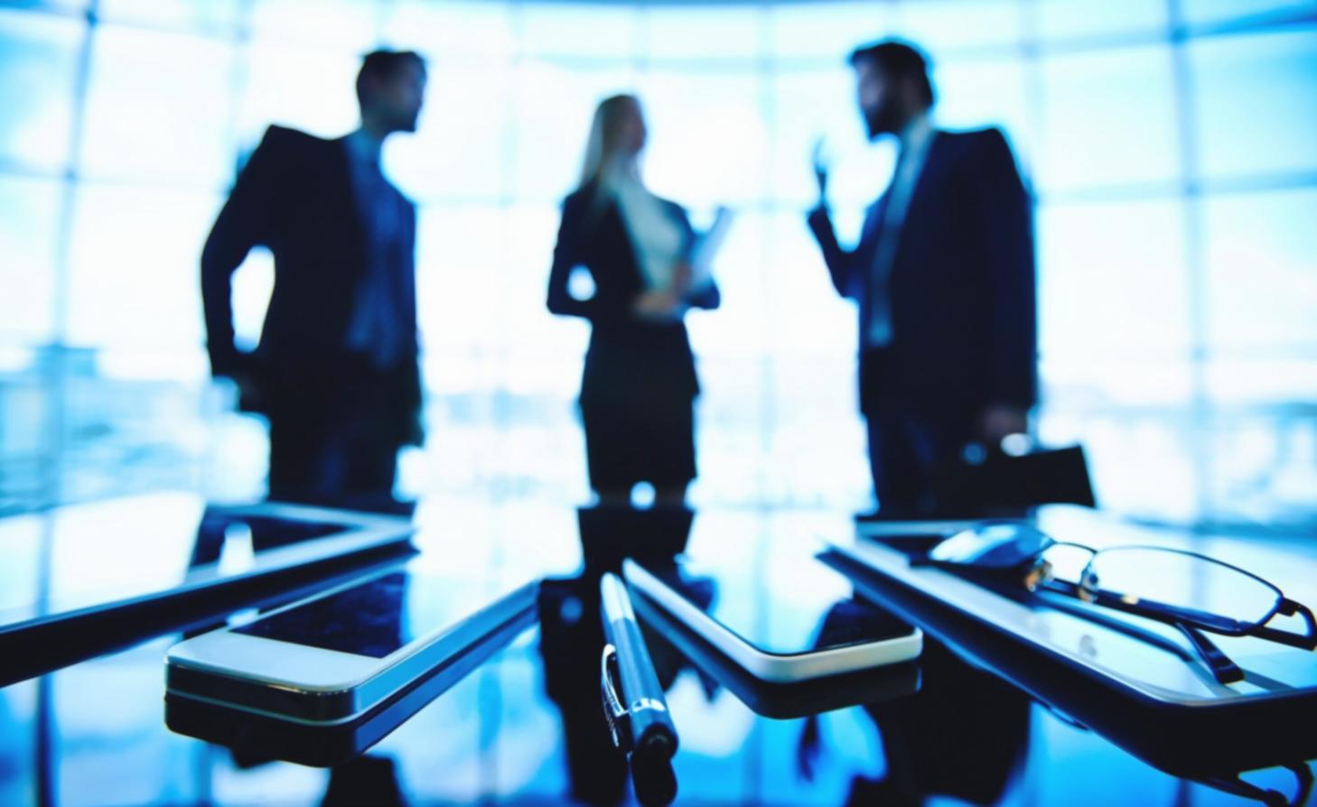 Team collaboration workspace with financial analysis tools and market research documents